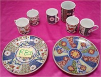 SW - LOT OF 2 PLATTERS & MUGS (R83)