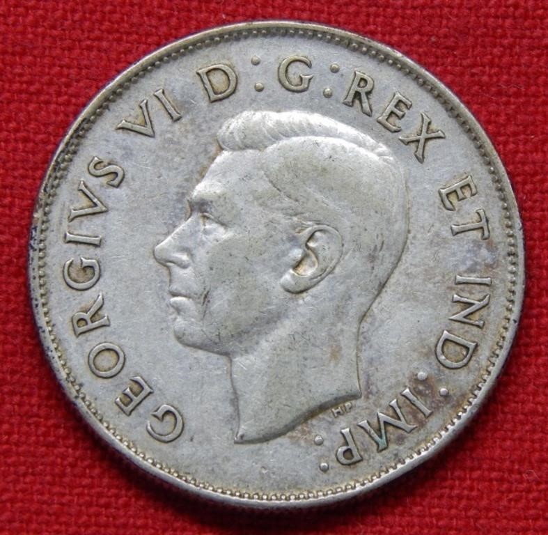 1947 Canada Half Dollar