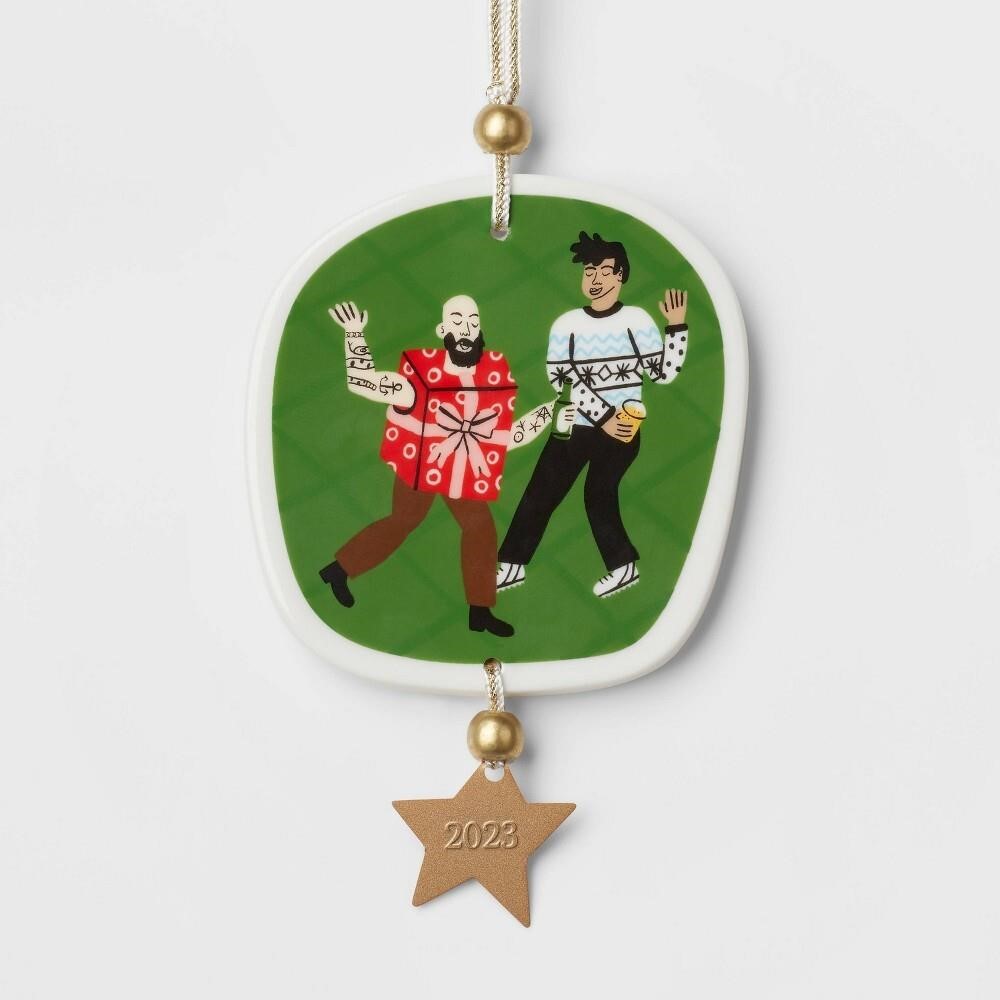 $4  Lucy Kirk Holiday Ornament