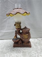 Mini Oil Lamp Wood Stove