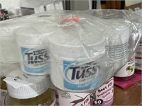 Lot of (6) Small Jars of Tussy Cream Deodorant