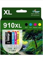 (New)  910XL Ink Cartridges Replacement for HP