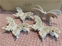 4" Lenox Butterfly Place Card Holders in Box