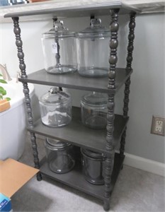 3 tier stand 38" x 20" x 15"
