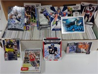 Large Box of Newer Football Cards Rookies +++
