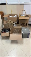 Seven boxes of miscellaneous kitchen wares
