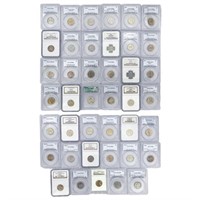 1938-1948 Varied Graded Jefferson Nickels (41