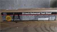NIB 29" Universal Tool Stand, 2 Metal Stands