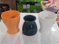 3 Piece - Multi Color Vases