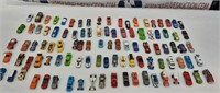 100ct. Hotwheels Matchbox cars and more