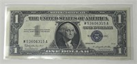 U.S. One Dollar Bill - SILVER DOLLAR CERTIFICATE