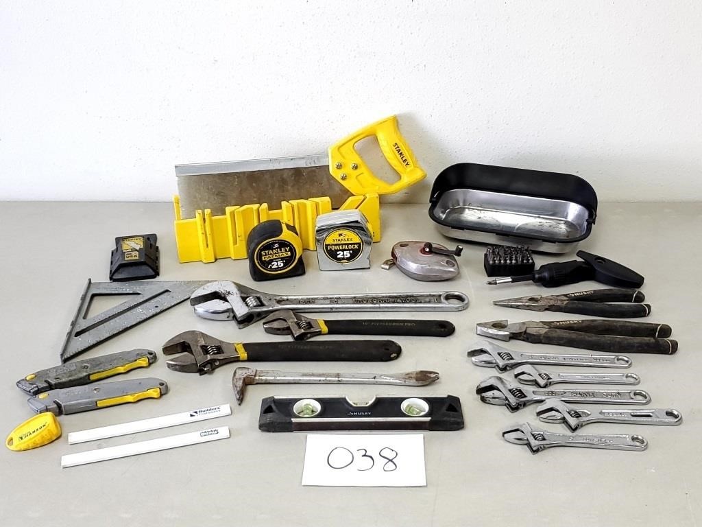 Hand Tools - Stanley, Husky, Others (No Ship)