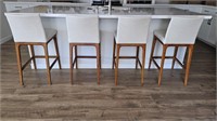 4PC COUNTER STOOLS