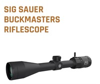 Sig Sauer Buckmasters Scope 4x10x40 MSRP $329.00
