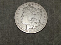 1892 CC Morgan 90% SILVER Dollar RARE !!!