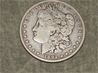 1892 S Morgan 90% SILVER Dollar BETTER DATE