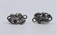 Antique Danecraft  Sterling Silver Earrings