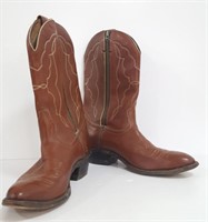 Quality BOULET Canadian Leather Boots, Sz 9