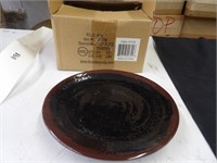 Bid X 8 : NEW Boxes Of 6 , 7-1/2 " TENMOKU PLATE