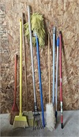 set of yard tools