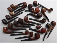 Lot of 25 Tobacco Smoking Pipes