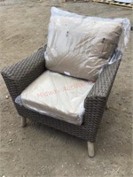 Sunbrella wicker patio chair MSRP $499