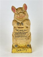Vintage Cast Iron Piggy Bank