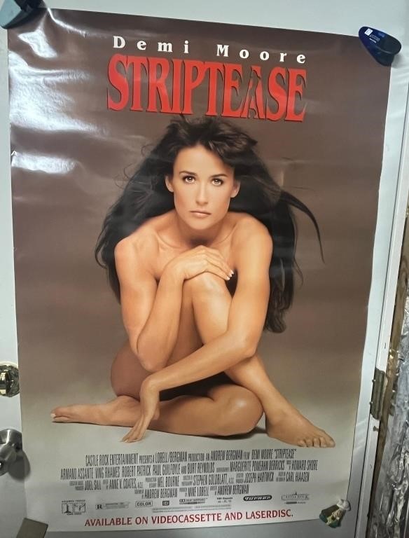 2 DEMI MOORE MOVIE POSTERS