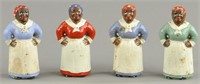 LOT OF FOUR HUBLEY MAMMY PAPERWEIGHTS