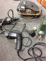 Lot of  power tools