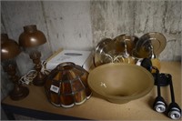 Lot Of Lamps, Lamp Shades & Bulbs