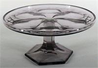 New Martinsville Frontier Glass Cake Stand