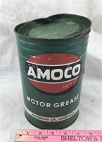 Vintage Amoco Motor Grease Can