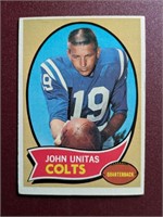 1970 Topps Johnny Unitas Card #180