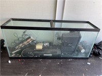 FISH TANK WITH ACCESSORIES