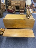 Antique School Desk, 38"x30"x28"