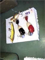 (4) Vintage Bass Lures