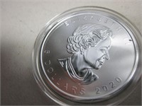 2020 Canadian Silver Maple Leaf - 1oz .9999 Silver