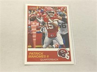 2019 Patrick Mahomes Score Football Card