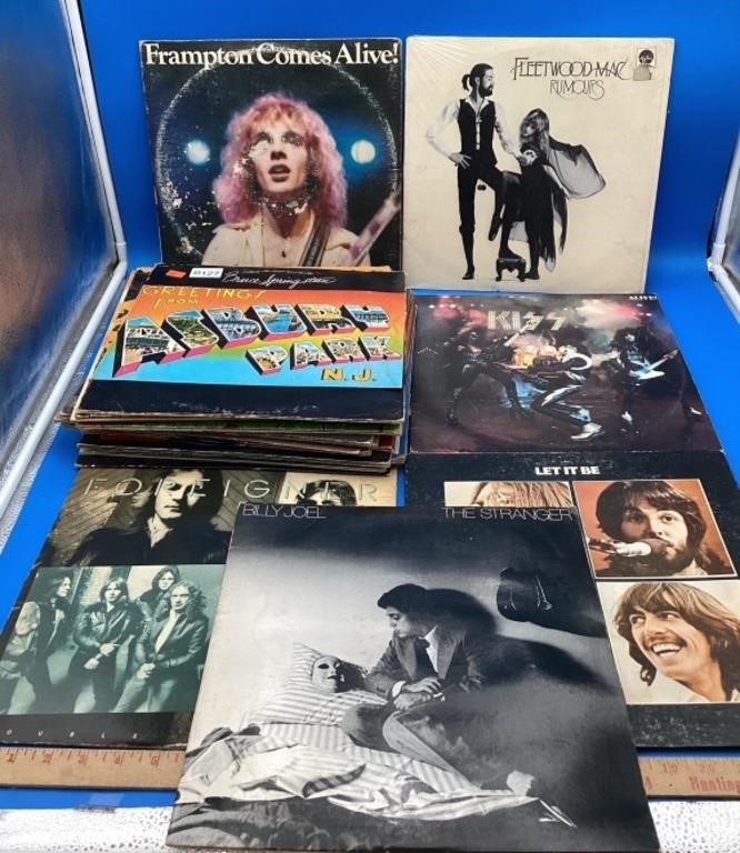 Lot of Assorted Vintage Vinyl Record Albums
