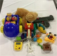 Toys w/ bear