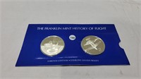 Over 2 ounces silver proof coins