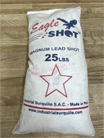 Eagle shot magnum lead shot 25 lbs