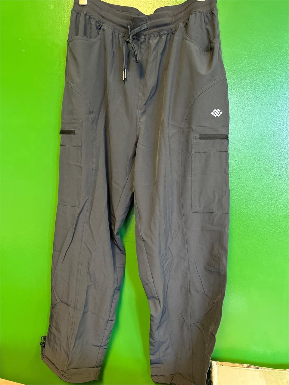 ($34) MoFiz Womens Hiking Pants Zipper,L