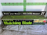 21" universal mulching blade kit