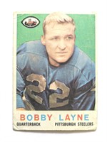 1959 Topps Bobby Layne HOF Card #40