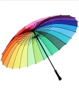 (New) meizhouer 24k Rib Large Color Rainbow