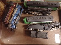 7 ASSTD RR CARS, MOSTLY HO-SCALE