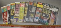 Vintage detective magazines, see pics