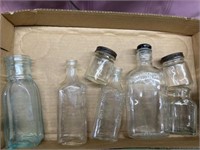 Miscellaneous vintage bottles